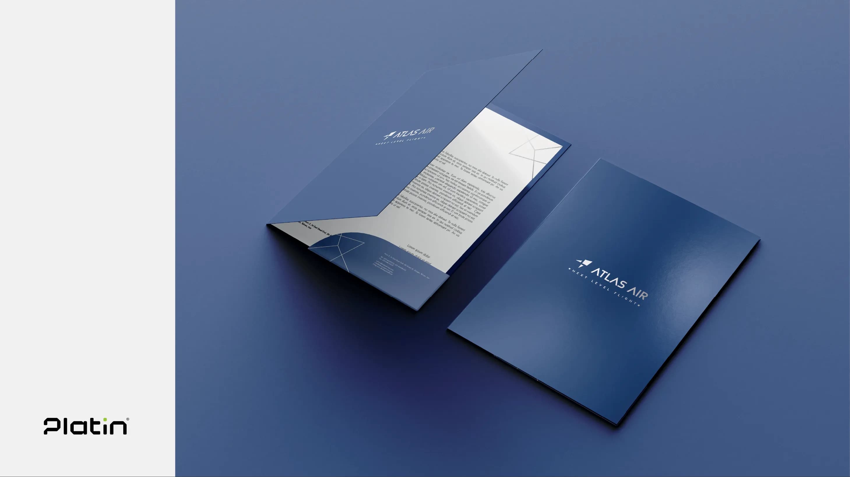 طراحی هویت بصری اطلس ایر