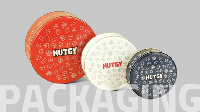 Nutgy Product Packaging